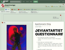 Tablet Screenshot of eksperimentgaj.deviantart.com