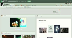 Desktop Screenshot of ferreson.deviantart.com