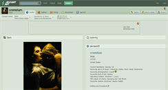 Desktop Screenshot of cromeium.deviantart.com