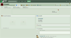 Desktop Screenshot of chrisabell.deviantart.com