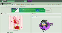 Desktop Screenshot of minniedarknees.deviantart.com