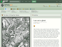 Tablet Screenshot of mcflyky.deviantart.com