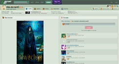 Desktop Screenshot of miss-deviante.deviantart.com