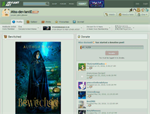 Tablet Screenshot of miss-deviante.deviantart.com