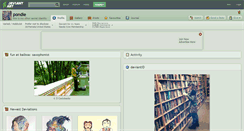 Desktop Screenshot of pondie.deviantart.com