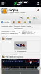 Mobile Screenshot of cargoss.deviantart.com