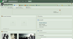 Desktop Screenshot of dante-ishimura.deviantart.com