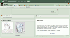 Desktop Screenshot of lunar-9.deviantart.com