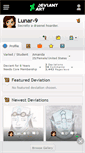 Mobile Screenshot of lunar-9.deviantart.com