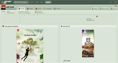 Desktop Screenshot of eat-junk.deviantart.com