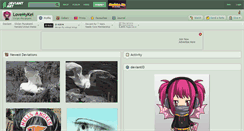 Desktop Screenshot of lovemykei.deviantart.com