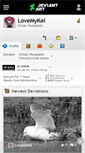 Mobile Screenshot of lovemykei.deviantart.com