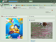 Tablet Screenshot of neosun7.deviantart.com