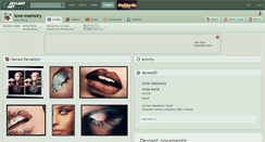 Desktop Screenshot of love-memory.deviantart.com