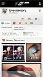 Mobile Screenshot of love-memory.deviantart.com