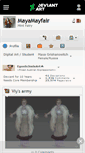 Mobile Screenshot of mayamayfair.deviantart.com