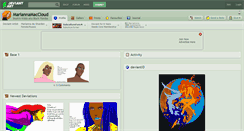 Desktop Screenshot of mariannamaccloud.deviantart.com