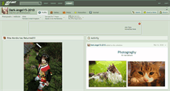 Desktop Screenshot of dark-angel15-2010.deviantart.com