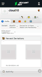 Mobile Screenshot of cloud10.deviantart.com
