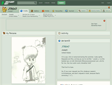 Tablet Screenshot of jtr047.deviantart.com