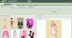 Desktop Screenshot of berryblue63.deviantart.com
