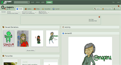 Desktop Screenshot of maperu.deviantart.com