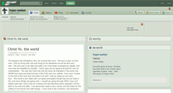Desktop Screenshot of hope-seeker.deviantart.com