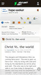 Mobile Screenshot of hope-seeker.deviantart.com