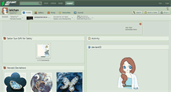 Desktop Screenshot of leichan.deviantart.com