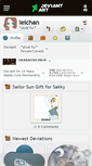 Mobile Screenshot of leichan.deviantart.com