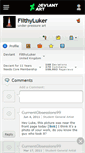 Mobile Screenshot of filthyluker.deviantart.com