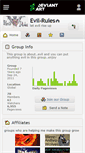 Mobile Screenshot of evil-rules.deviantart.com