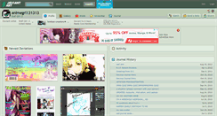 Desktop Screenshot of animegrl131313.deviantart.com