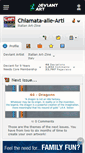 Mobile Screenshot of chiamata-alle-arti.deviantart.com