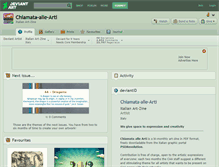 Tablet Screenshot of chiamata-alle-arti.deviantart.com