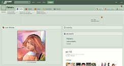 Desktop Screenshot of fainaru.deviantart.com