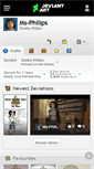Mobile Screenshot of ms-philips.deviantart.com
