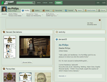 Tablet Screenshot of ms-philips.deviantart.com