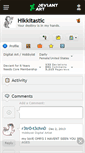 Mobile Screenshot of hikkitastic.deviantart.com