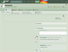 Tablet Screenshot of hikkitastic.deviantart.com