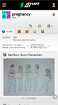 Mobile Screenshot of pregnancy.deviantart.com