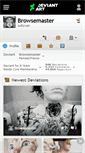 Mobile Screenshot of browsemaster.deviantart.com
