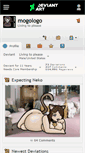 Mobile Screenshot of mogologo.deviantart.com