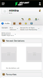Mobile Screenshot of mimina.deviantart.com