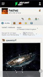 Mobile Screenshot of hazhaz.deviantart.com
