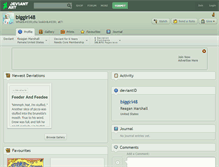 Tablet Screenshot of biggirl48.deviantart.com