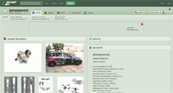 Desktop Screenshot of jamespeacock.deviantart.com