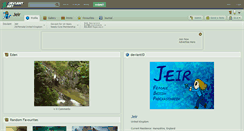 Desktop Screenshot of jeir.deviantart.com