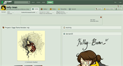 Desktop Screenshot of kelly--bean.deviantart.com