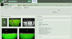Desktop Screenshot of dohmer.deviantart.com